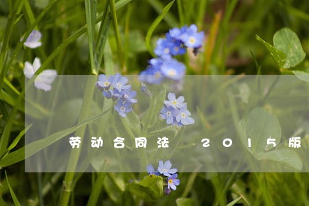 劳动合同法 2015版 劳动合同法 2015版